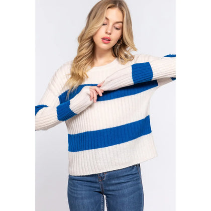 Blue Wave Sweater