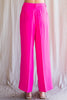 Pink Wide Leg Pants