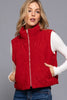 Corduroy Puffer Vest