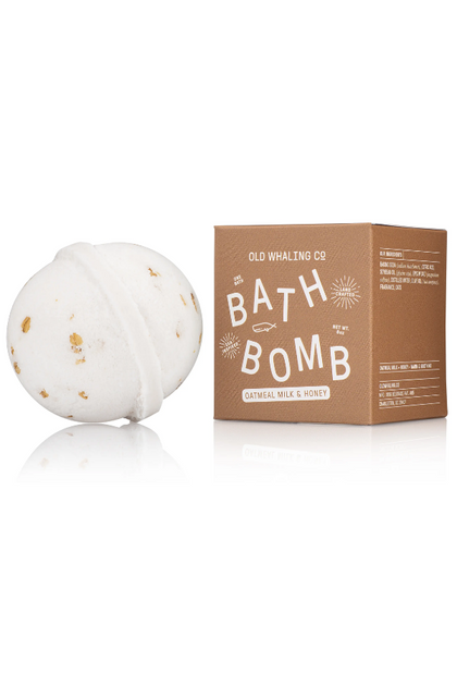 Oatmeal, Milk, and Honey Bath Bomb