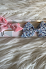 Blue Floral Bow Sets