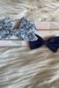 Blue Floral Bow Sets