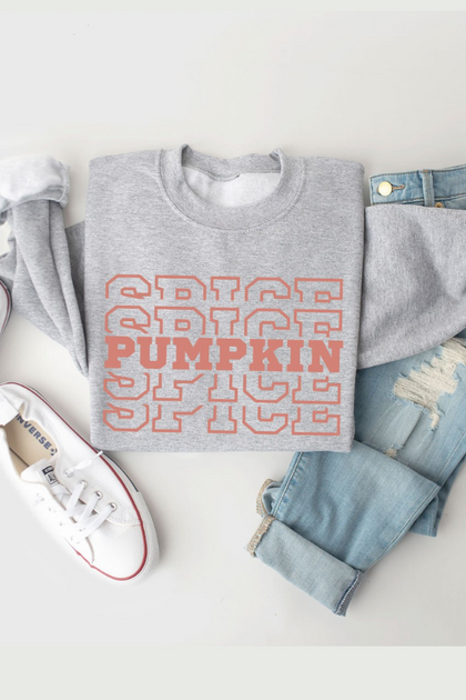 Pumpkin Spice Graphic Sweatshirt