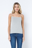 Basic Vibes Heather Gray Spaghetti Strap Tank