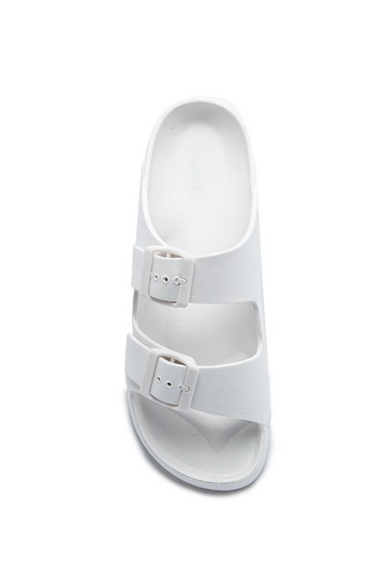 Summer Time Breeze White Sandals