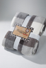 Stay Warm Grey Plaid Sherpa Throw Blanket